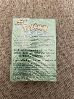Pokemon Power Reserve Theme Deck WOTC TCG 1999 Jungle Card Set Factory Sealed - Image 2