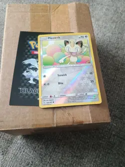 Meowth - Reverse Holo - 125/181 Team Up - Pokemon TCG Card - 2019 *B* - Image 1