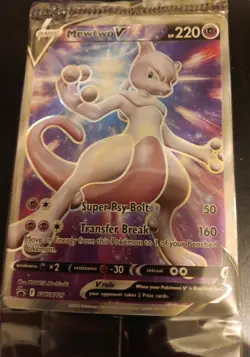 Mewtwo V SWSH229 SWSH: Sword & Shield Promo Cards Holo - Image 1