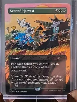 Second Harvest (2380) Secret Lair Drop MTG Regular Near Mint - Image 3