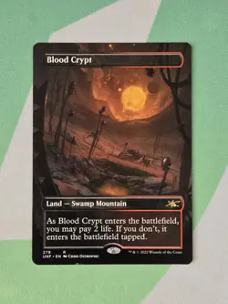 Blood Crypt (Borderless) Unfinity Regular - Image 1