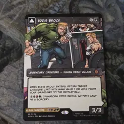Eddie Brock (0224) (Borderless) Marvel's Spider-Man Regular - Image 1