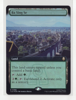 MTG Avatar: The Last Airbender Ba Sing Se 388 Extended Art FOIL Nm - Image 1