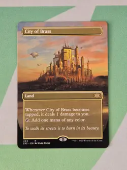 City of Brass (Borderless) Double Masters 2022 Regular - Image 1