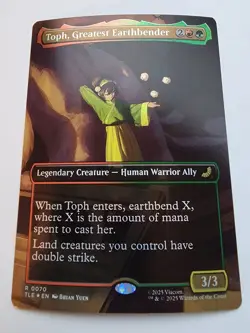 Toph, Greatest Earthbender (Borderless) Avatar: Foil - Image 1