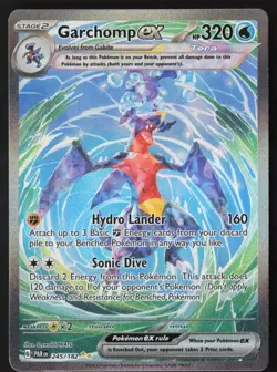 Garchomp ex - 245/182 - Special Illustration Rare - Paradox Rift -Pokemon - NM/M - Image 1