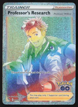 Professors Research- 084/078 - Secret Rare - Pokemon Go - Pokemon Card - NM/M - Image 1