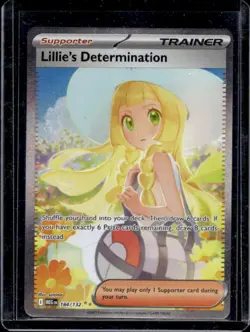 2025 Pokemon Lillie's Determination Special Illustration Rare #184/132 - Image 1