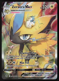 Zeraora VMAX - GG42/GG70 - Ultra Rare - Crown Zenith - Pokemon Card - NM/M - Image 1