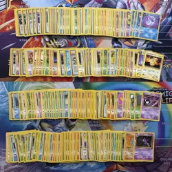 Vintage Pokemon Card Lot WOTC Sets Era Fire 210+ - Image 1