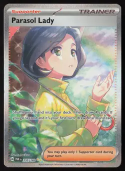 Parasol Lady - 255/182 - SIR- Paradox Rift - Pokemon Card - LP - Image 1