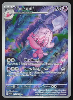 Tinkatuff - 217/193 - Illustration Rare – Paldea Evolved - Pokemon Card -LP - Image 1