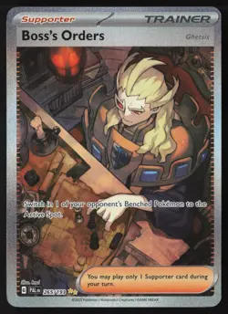 Boss's Orders - 265/193 - Ultra Rare - Paldea Evolved - Pokemon Card - NM/M - Image 1