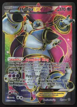 Hoopa Ex - 89/98 - Ultra Rare - XY Ancient Origins - Pokemon Card - LP - Image 1