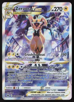 Zeraora Vstar - GG43/GG70 - Alternate Art - Crown Zenith - Pokemon Card - NM/M - Image 1