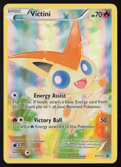 Victini - XY117 - Black Star Promo - Pokemon Card - LP - Image 1