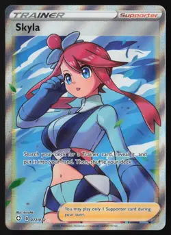 Skyla - 072/072 - Ultra Rare - Shining Fates - Pokemon Card - NM/M - Image 1