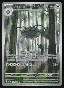 Ferrothorn - 149/086 - Illustration Rare - White Flare - Pokemon Card - NM/M - Image 1