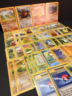 Vintage Pokemon Jungle Set Starter Lot - 47 Cards - WOTC - Common Uncommon - Image 2