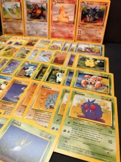 Vintage Pokemon Jungle Set Starter Lot - 47 Cards - WOTC - Common Uncommon - Image 3