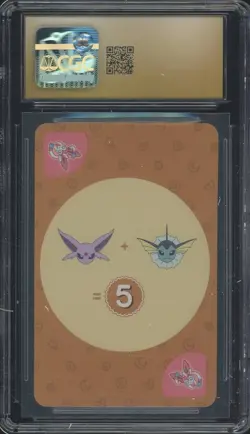 2019 Pokemon Playing Cards Korean Point Salad Eevee Edition Sylveon CGC 10 - Image 2
