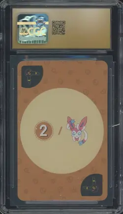 2019 Pokemon Playing Cards Korean Point Salad Eevee Edition Umbreon CGC 10 - Image 2