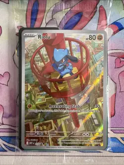 Riolu - MEP 010 - Black Star Promo - Pokemon Card - Sealed - Image 1