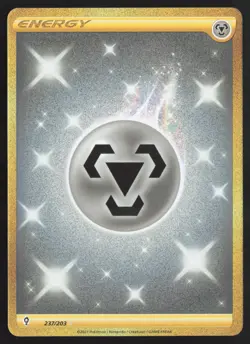 Metal Energy - 237/203 - Gold Hyper Rare - Pokemon Card - NM/M - Image 1
