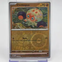 Pokemon Clobbopus 051/091 Paldean Fates Reverse Holo Scarlet & Violet Card - Image 1