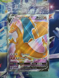 Charizard V - SWSH050 - SWSH Black Star Promo - SEALED - Pokemon Card - Image 1