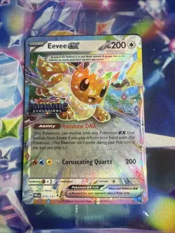 Eevee Ex - 075/131 - Stamped Promo - Pokemon Card - Sealed - Image 1
