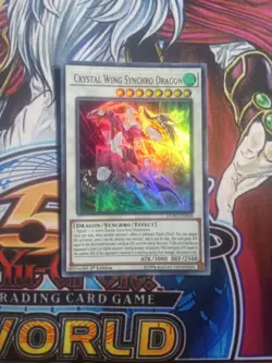 Yu-Gi-Oh! TCG Crystal Wing Synchro Dragon Duel Power DUPO-EN068 1st Edition... - Image 1