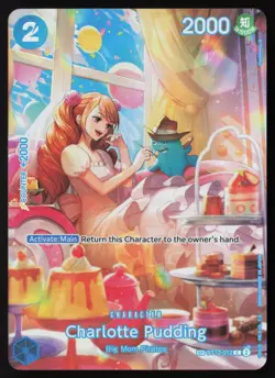 Charlotte Pudding - ST12-012 - ALT Art SP - Royal Blood - One Piece Card - VLP - Image 1