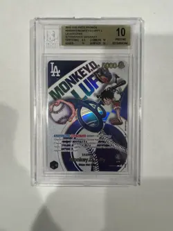 2025 One Piece Promo Dodgers Attendance Giveaway Monkey D. Luffy BGS 10 PRISTINE - Image 1