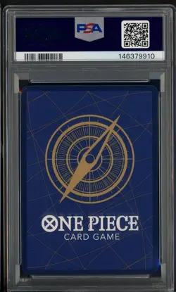 2024 One Piece OP10 Japanese #119 Trafalgar Law Manga Alternate Art PSA 10 - Image 2