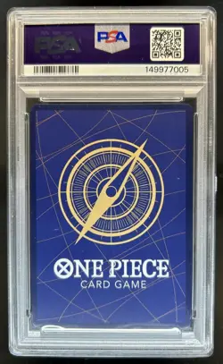 2026 One Piece Dracule Mihawk Secret Rare Manga Art #OP14-119 PSA 10 GEM MINT - Image 2