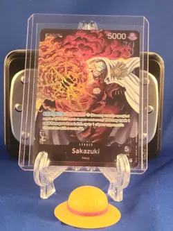 Sakazuki - ST06-001 - Leader - English - Near Mint - One Piece CCG - Image 1