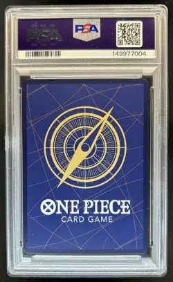 2025 One Piece Monkey.D.Luffy Secret Rare Manga Art #OP11-118 PSA 10 GEM MINT - Image 2