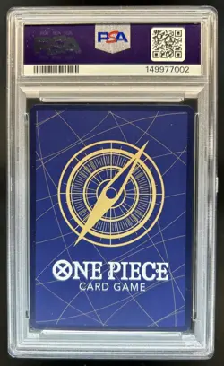 2025 One Piece Japanese Uta Secret Rare Manga Alternate Art #EB03-061 PSA 10 - Image 2