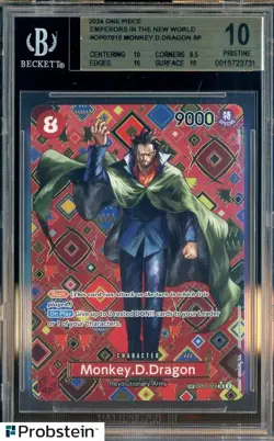 BGS 10 Monkey D. Dragon OP07-015 OP09 SP English Special Alt Art One Piece - Image 1