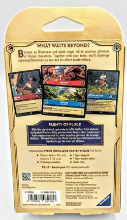 Disney Lorcana Into the Inklands Starter Deck Trading TCG Card Ruby Sapphire NEW - Image 2
