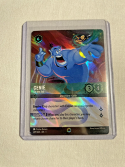 Disney Lorcana: Genie - On the Job ENCHANTED 209/204 - First Chapter - NM - Image 2