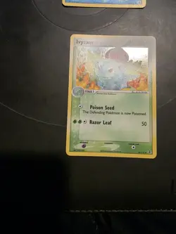 Pokemon TCG Ivysaur 35/112 EX FireRed LeafGreen Reverse Holo Card - Image 1