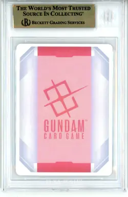 BGS Pristine 10 Gundam Card Game Resource R-008 C+ - New Type Rising 2025 - Image 2