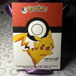 Shadow Box hit Crystal Card Collection Snorlax NON-TCG Pokemon Card Nintendo - Image 4