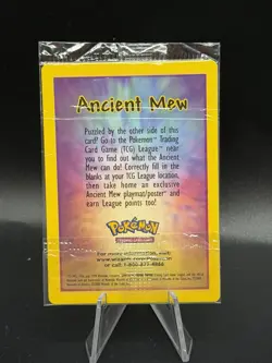 Pokemon TCG Ancient Mew 2000 Movie Promo Card Factory Sealed, Mint Condition FD3 - Image 1