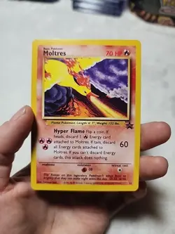 Pokemon Moltres Black Star Promos TCG 21 Regular Promo Card NM - Image 1