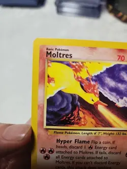 Pokemon Moltres Black Star Promos TCG 21 Regular Promo Card NM - Image 2
