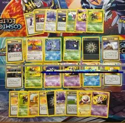 Vintage Pokemon Card Lot WOTC Cards Dragonite Blastoise - Image 1