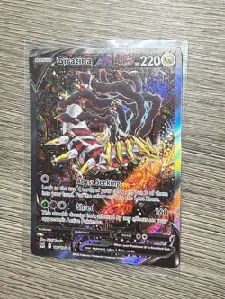 Giratina V Alt Art #186/196 SWSH Lost Origin Holo Pokemon Card TCG NM/M - Image 1